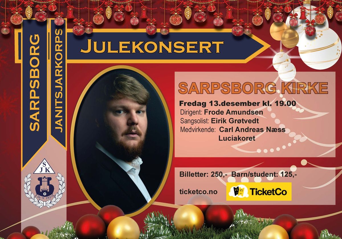 Sarpsborg janitsjarkorps - Julekonsert 2024