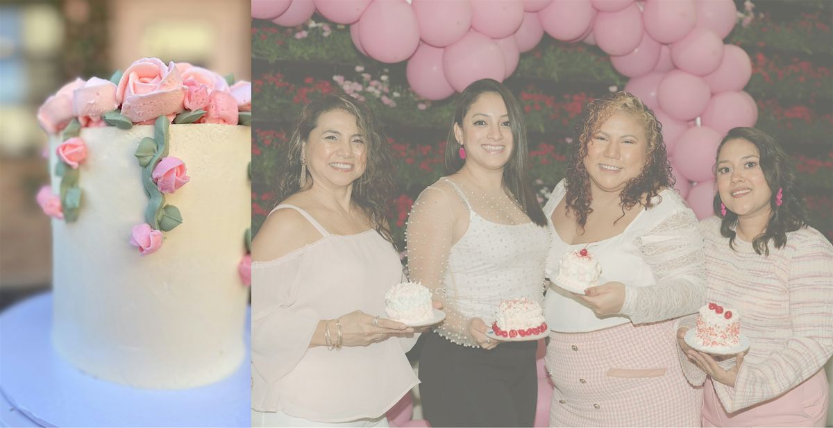 Cake Decorating Experience HTX: Brunch + Mini Cake Class in Tomball