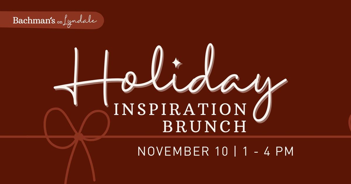 Holiday Inspiration Brunch