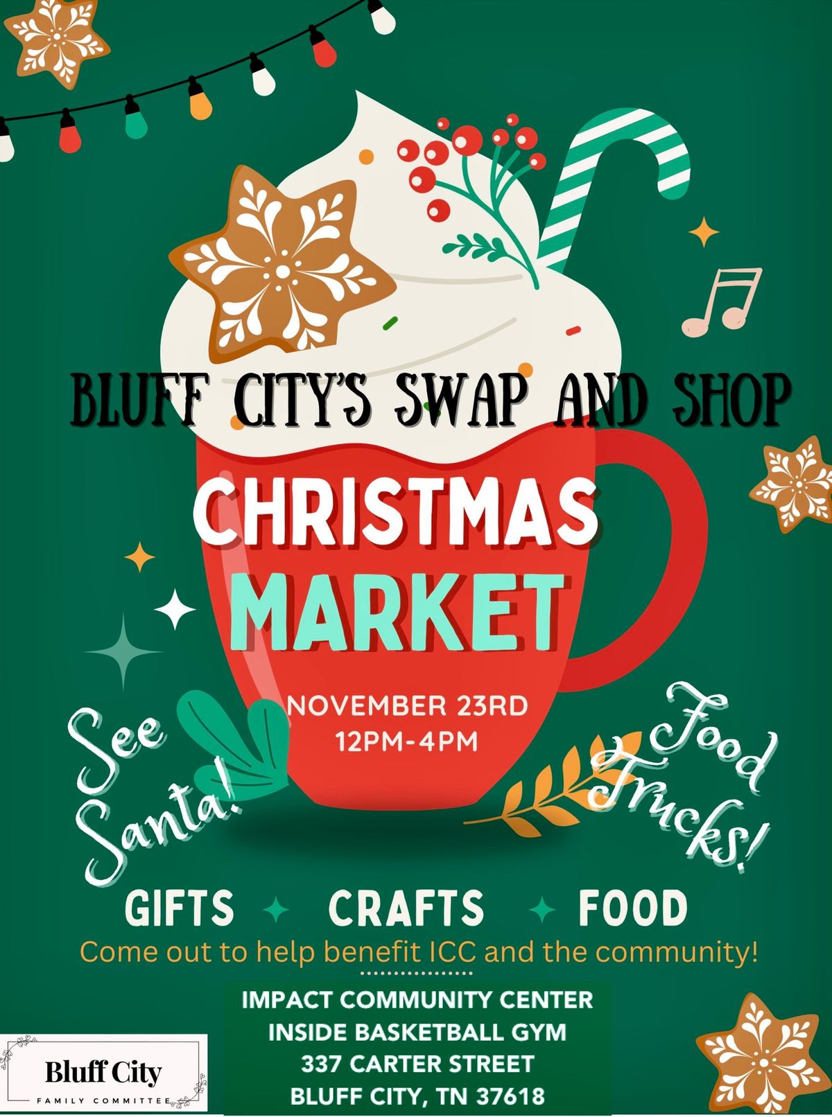 Bluff City\u2019s Swap and Shop Christmas Market