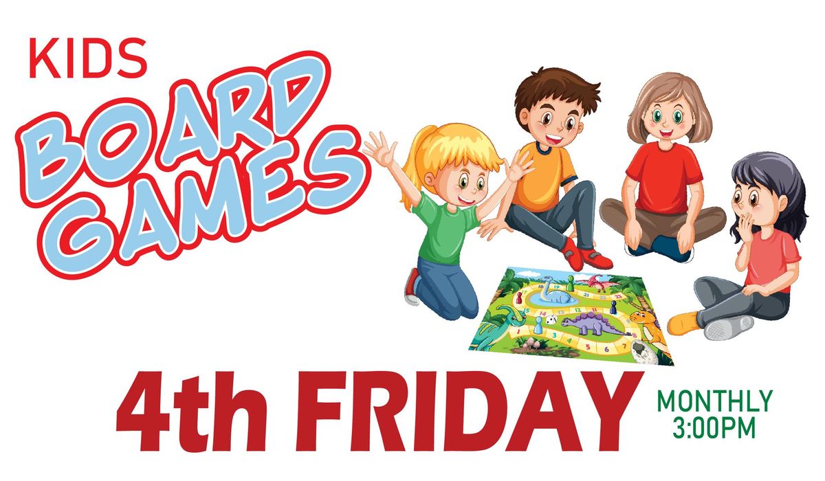 Kids Board Games at the Anderson Library