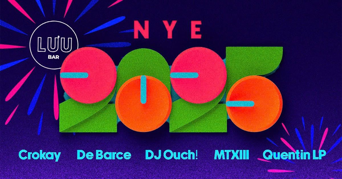 NYE : Crokay, De Barce, Quentin LP, MTXIII, DJ Ouch!