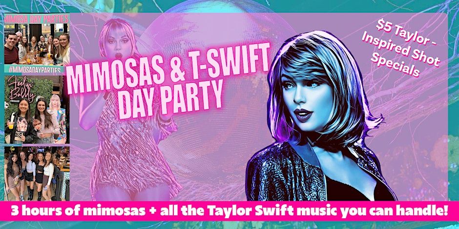 Mimosas & T-Swift Day Party at Old Crow - Includes 3 Hours of Mimosas