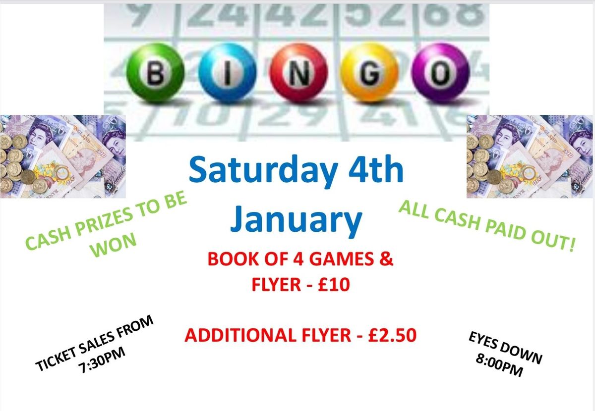 All Cash Bingo @ The New Inn