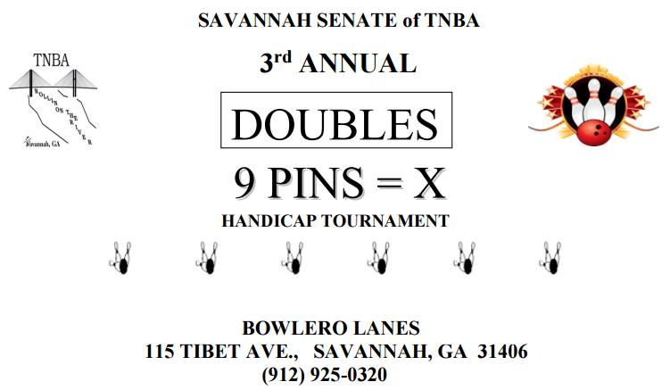 Doubles 9 Pin No Tap Handicap Tournament