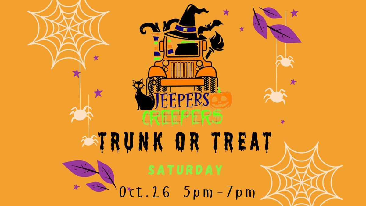 Jeepers Creepers Trunk or Treat