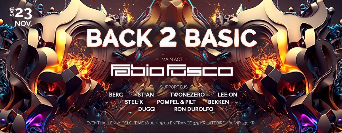 Back2Basic Presents: Fabio Fusco!