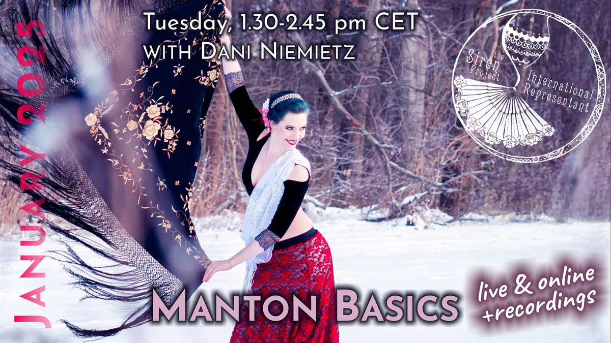 Manton Basics Class (EN \/ DE) \/\/ online, in person & RECORDING