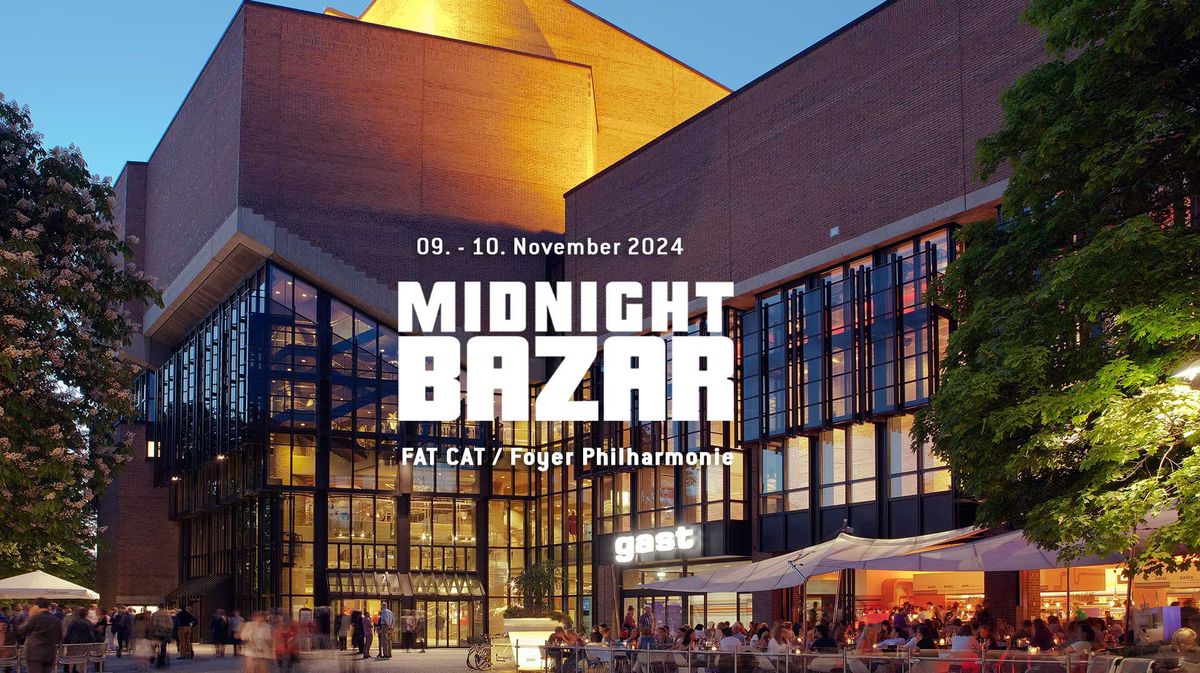 FAT CAT Day & Night Market + Kinderflohmarkt im Foyer ehem. Philharmonie 