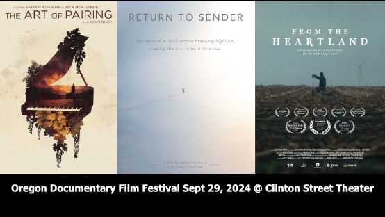 Oregon Documentary Film Festival Fall 2024