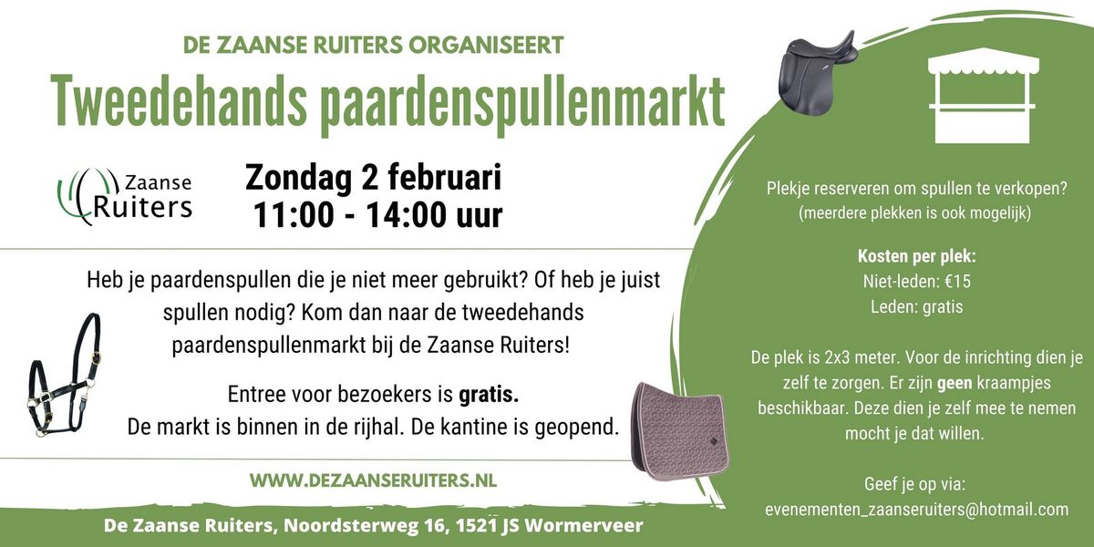 Tweedehands Paardenspullenmarkt