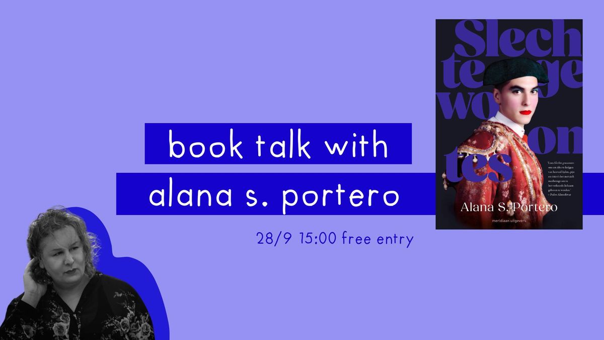 book talk with alana s. portero 