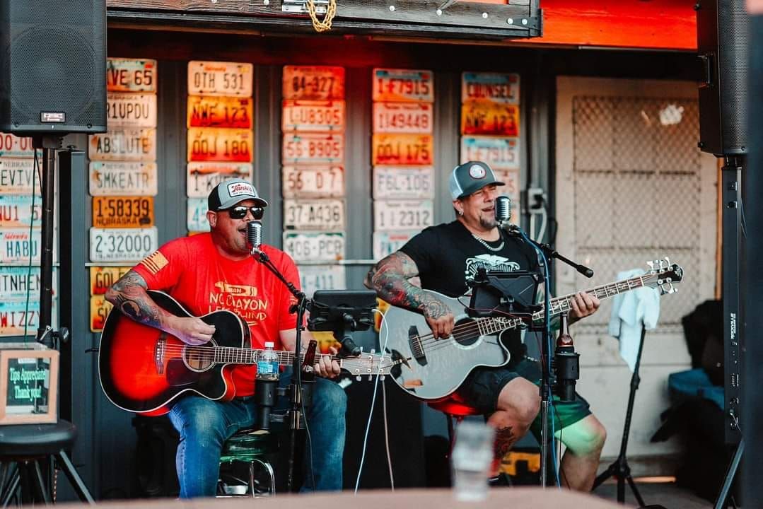 2 of the 4 @ Tanks Bar and Guitars