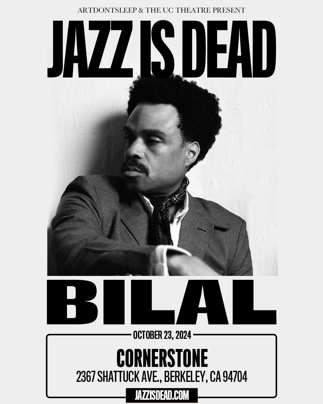 Bilal live at Cornerstone Berkeley