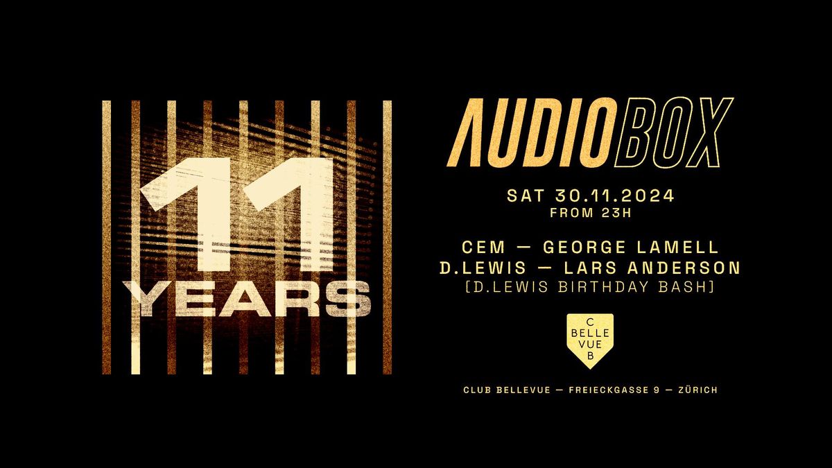 11 YEARS - AUDIOBOX 