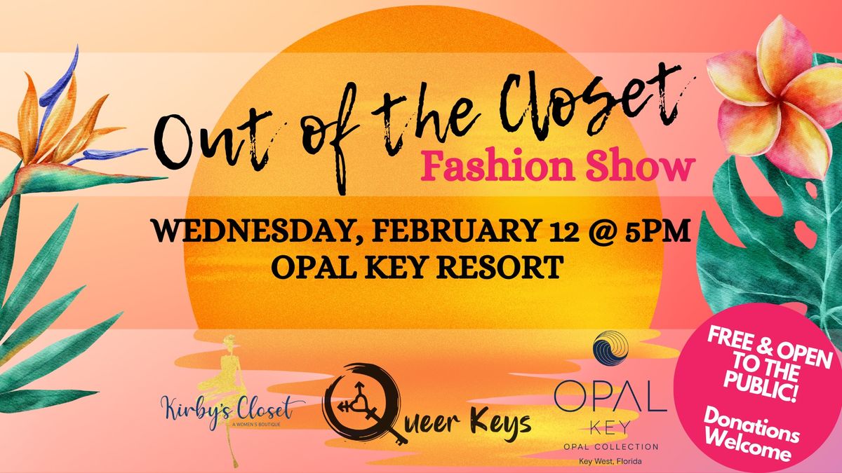 2nd Annual Out of the Closet Fashion Show Fundraiser