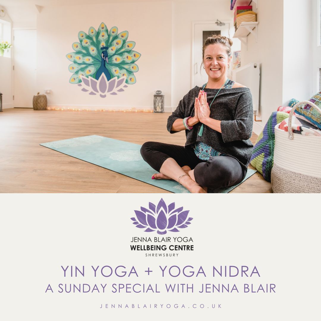 Yin Yoga And Yoga Nidra - A Sunday Special With Jenna Blair