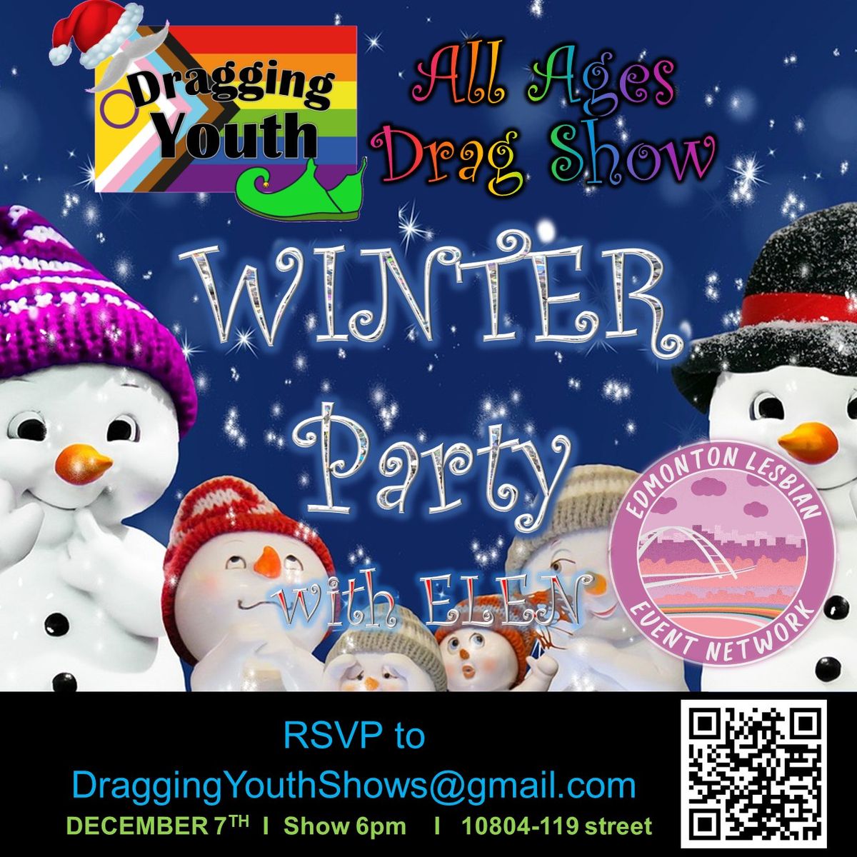 Winter Party All Ages Drag Show with ELEN