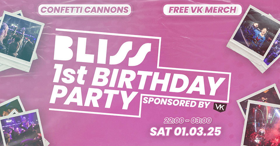 Bliss: 1st BIRTHDAY PARTY!