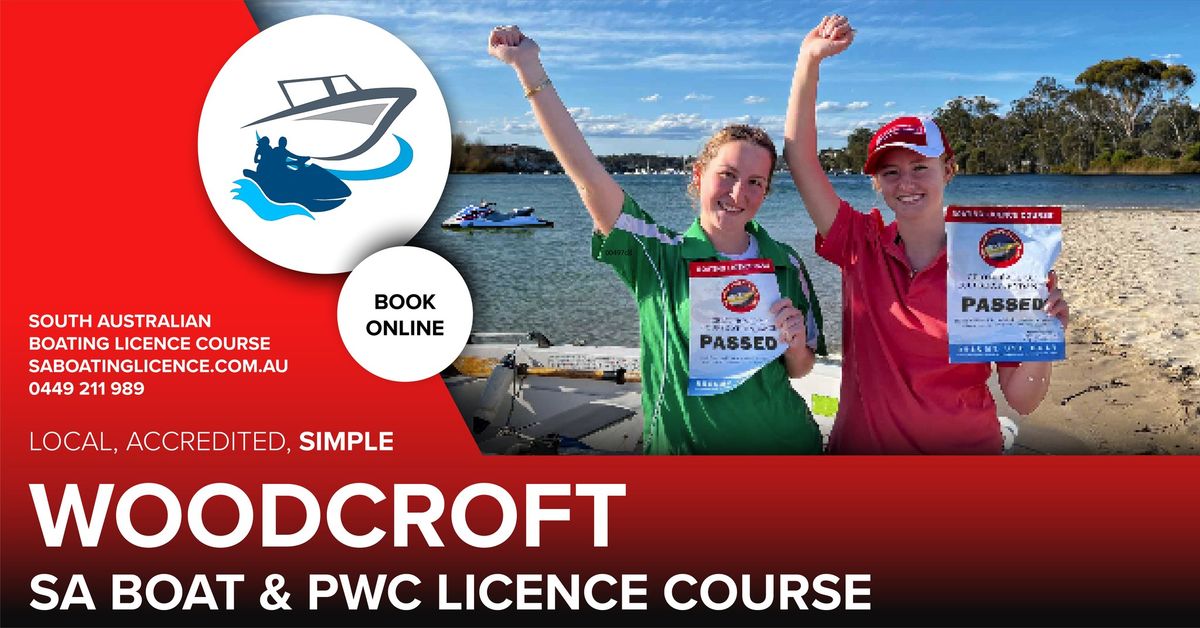 Woodcroft Boat & Jetski Licence