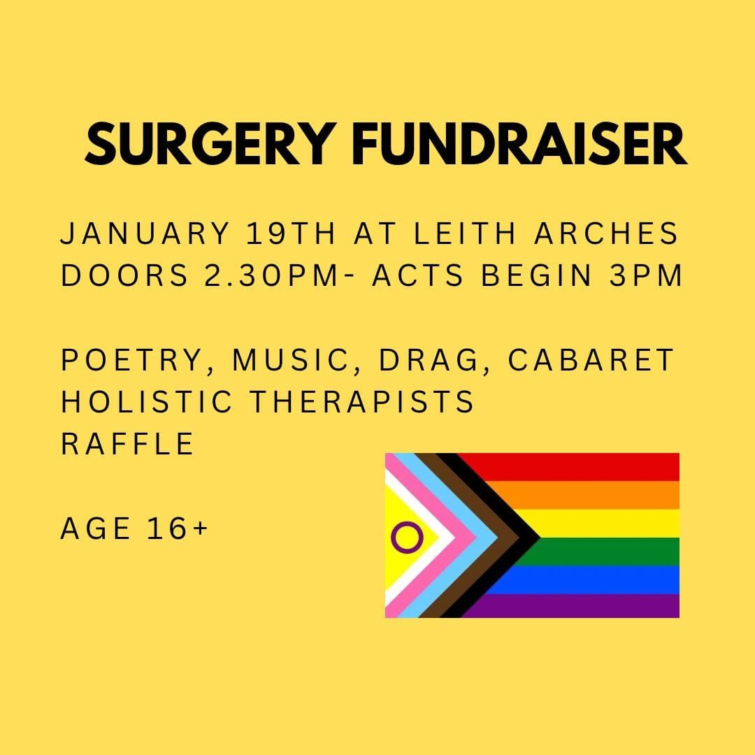 Surgery Fundraiser!