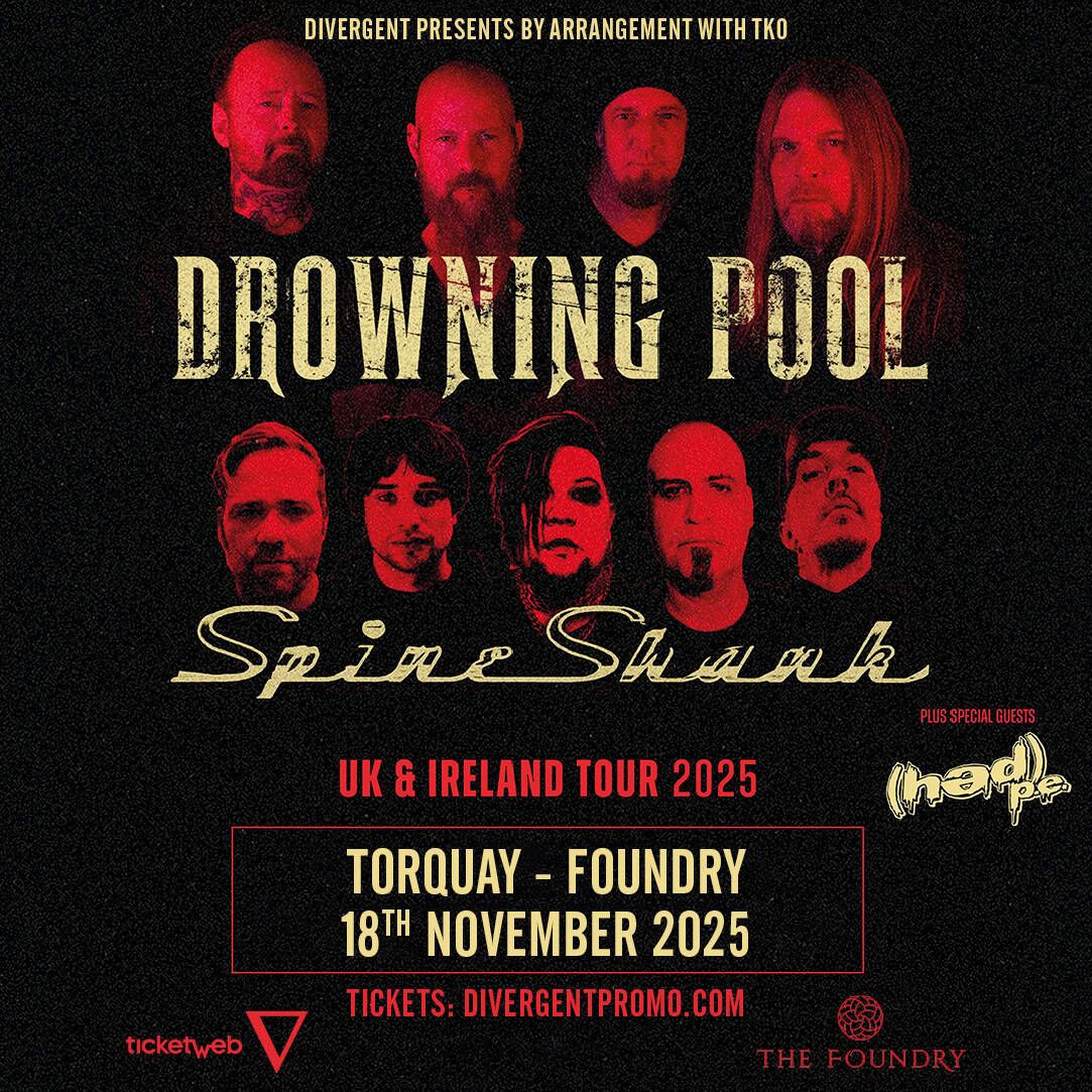 Drowning Pool and Spineshank and Hed Pe at KKs Steel Mill
