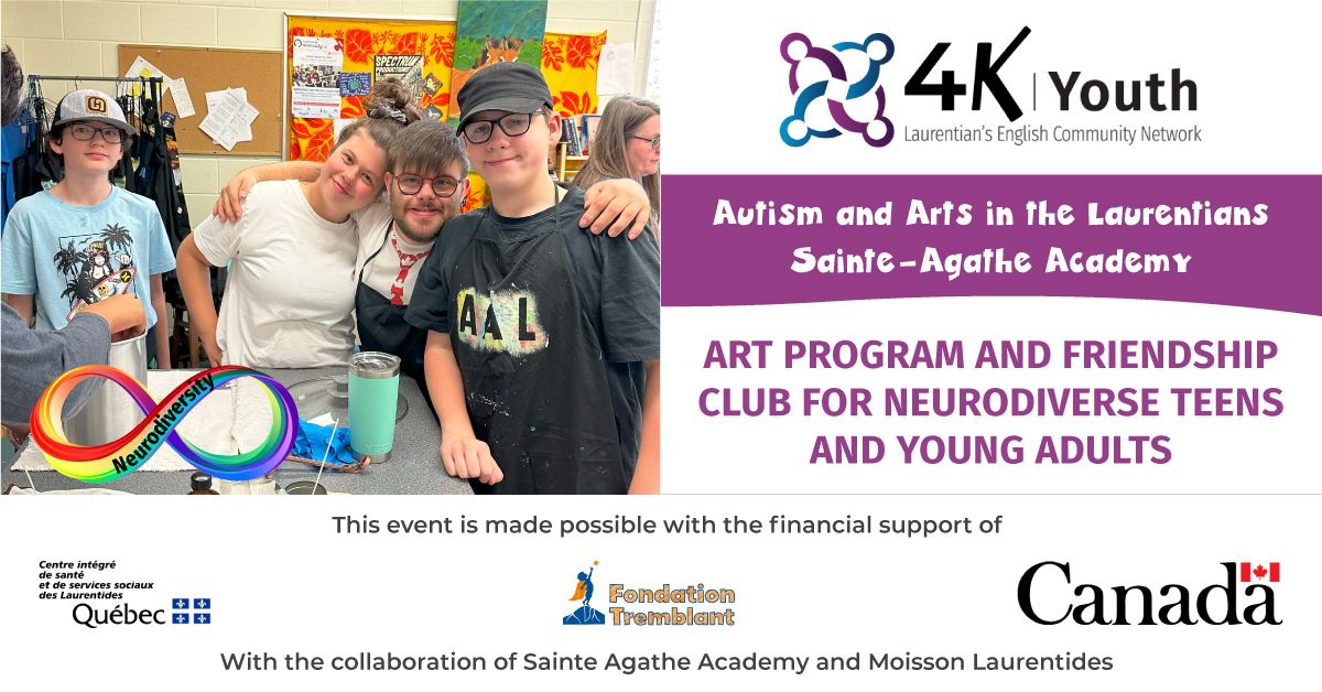 Autism and Arts in the Laurentians \u2013 Sainte-Agathe Academy