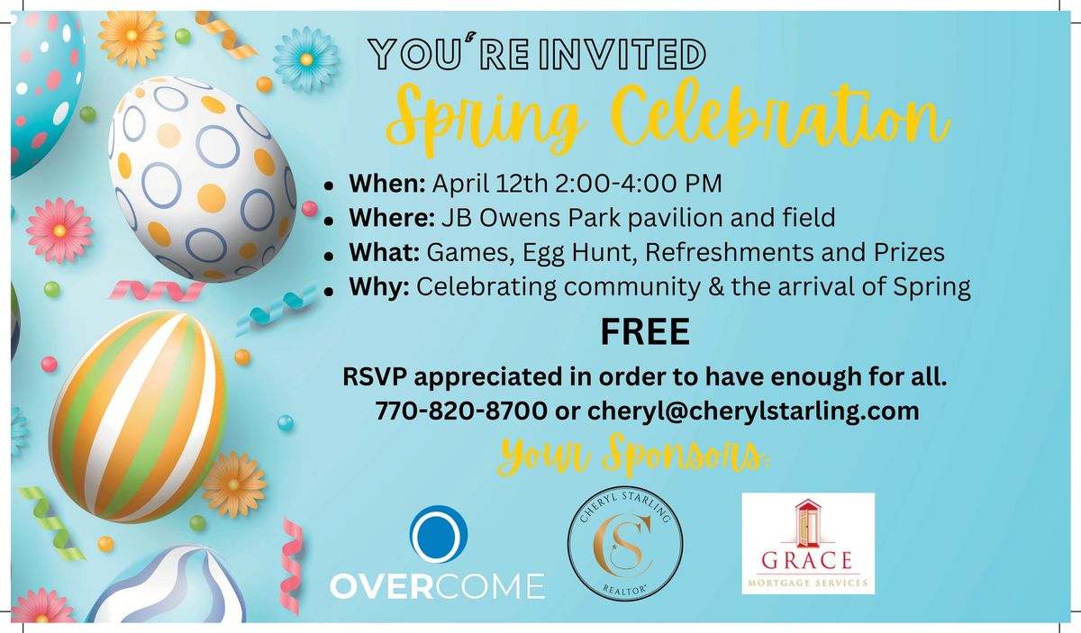 Spring Celebration and Egg Hunt