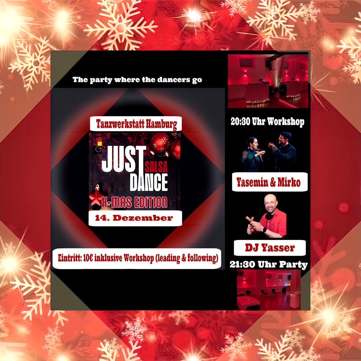 Just Dance Salsa (Xmas Edition inkl. Leading & Following workshop) 