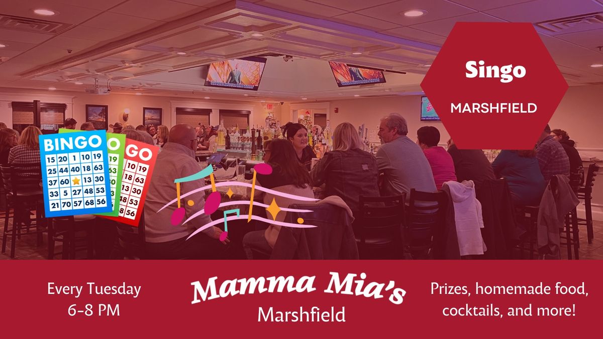 Singo Tuesday - Mamma Mia's Marshfield