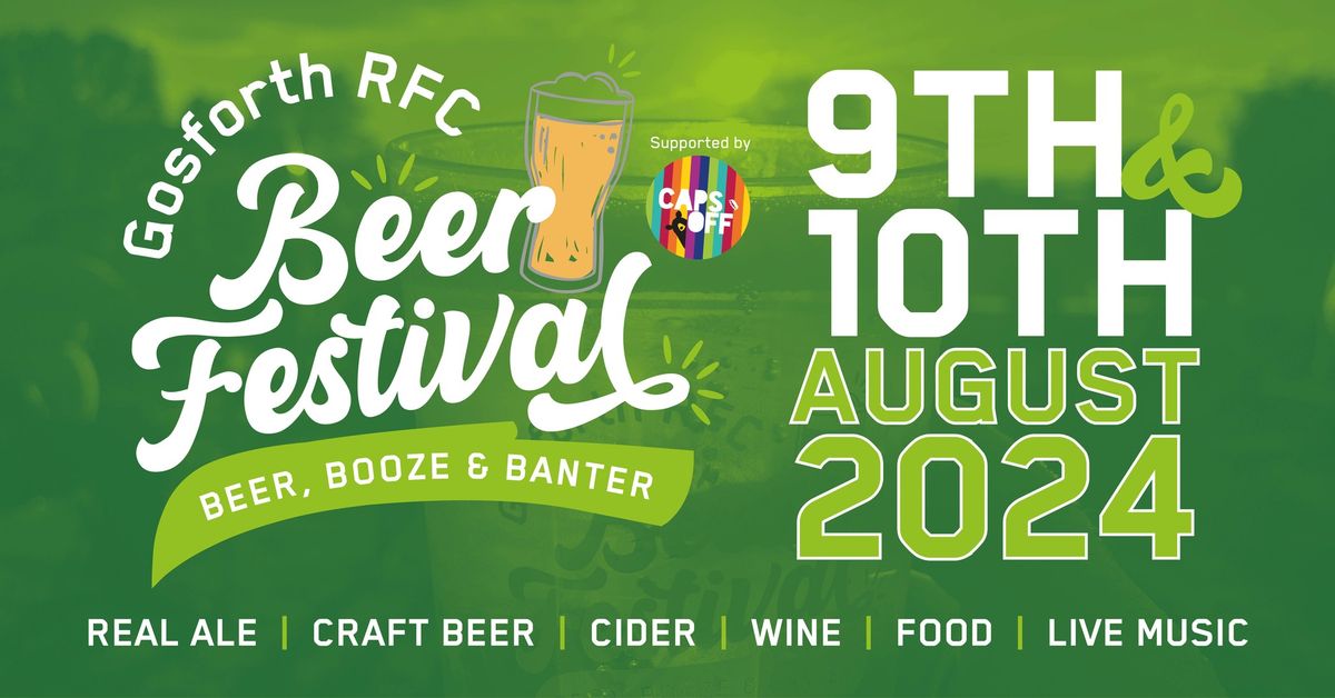 Gosforth RFC Beer Festival 2024
