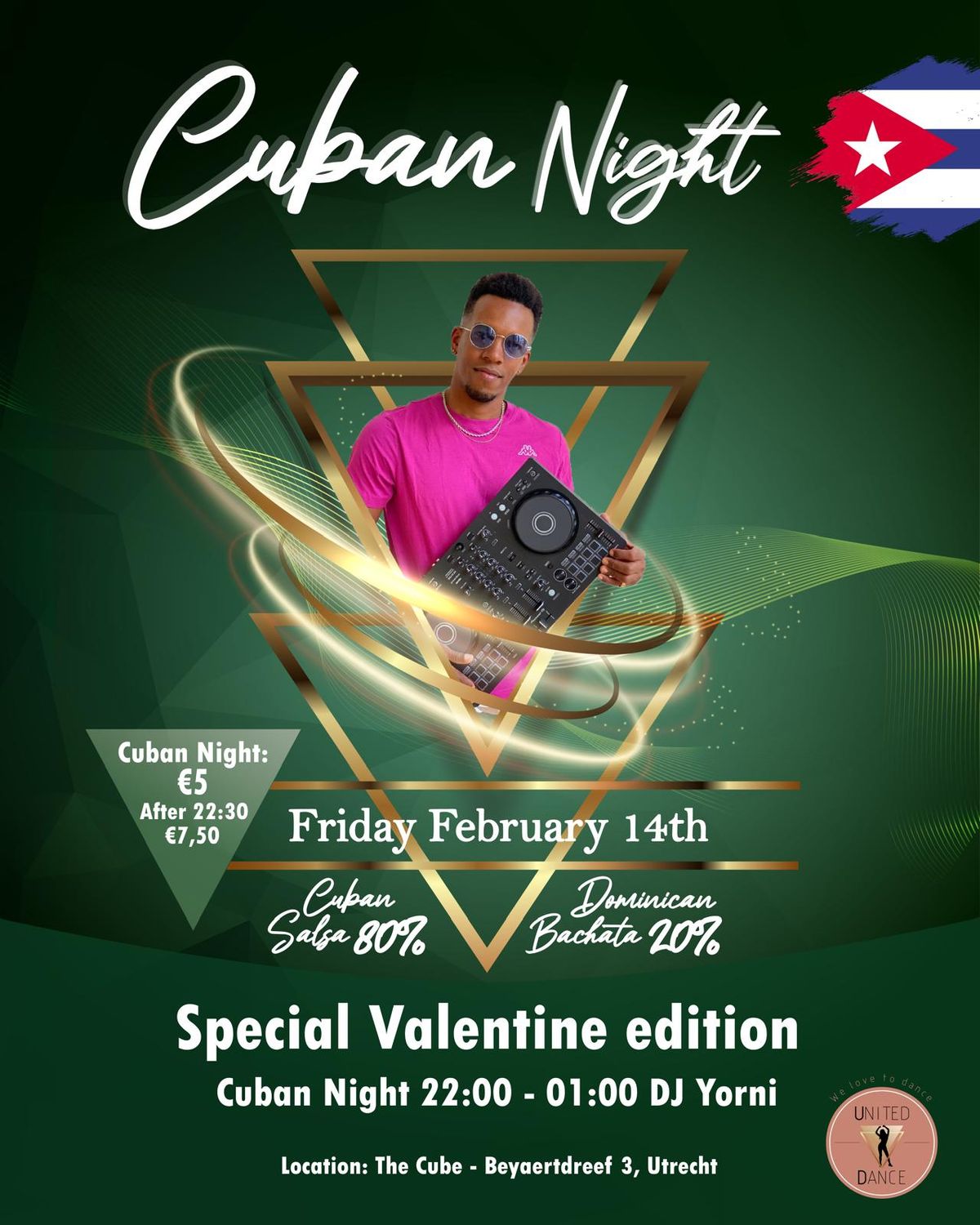 Friday: Cuban Night Valtine's Edition