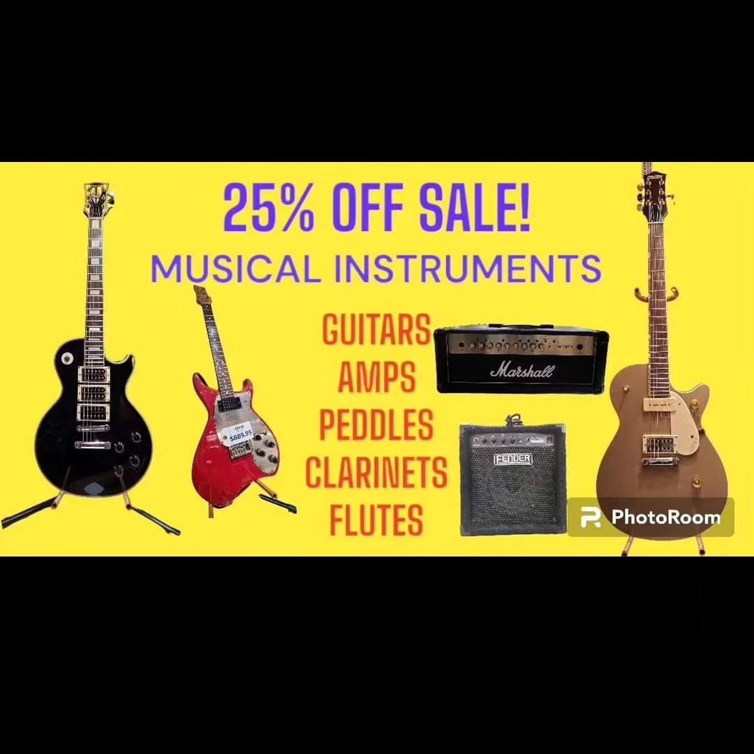 \ud83d\udca525% OFF ALL GUITARS AND AMPS (MUSICALINSTRUMENTS)