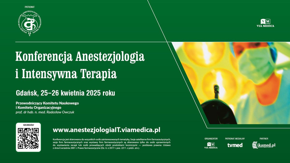 Konferencja Anestezjologia i Intensywna Terapia