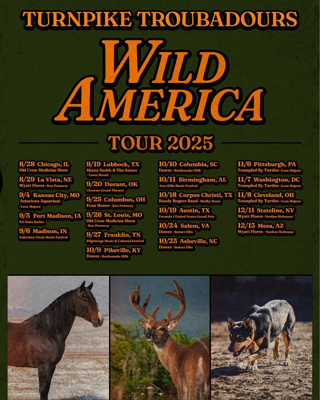 Turnpike Troubadours  Randy Rogers Band & Shelby Stone