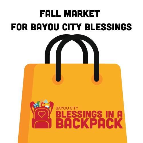 2nd Annual Fall Market for Bayou City Blessings