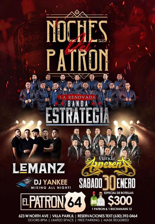 Noches del Patron en Villa Park IL