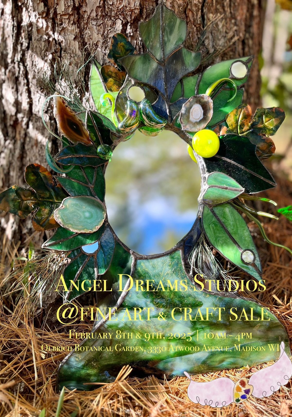 Angel Dream Studios @ FINE ART & CRAFT SALE February 8 & 9 2025 | 10am -4pm Olbrich Botanical Garden