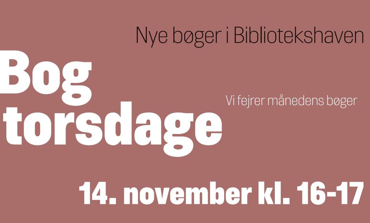 Bogtorsdag 14. november 