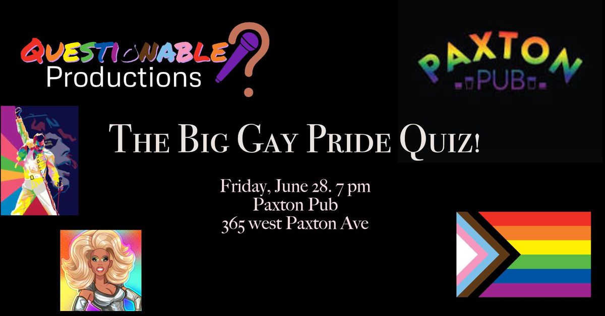 The Big Gay Pride Quiz