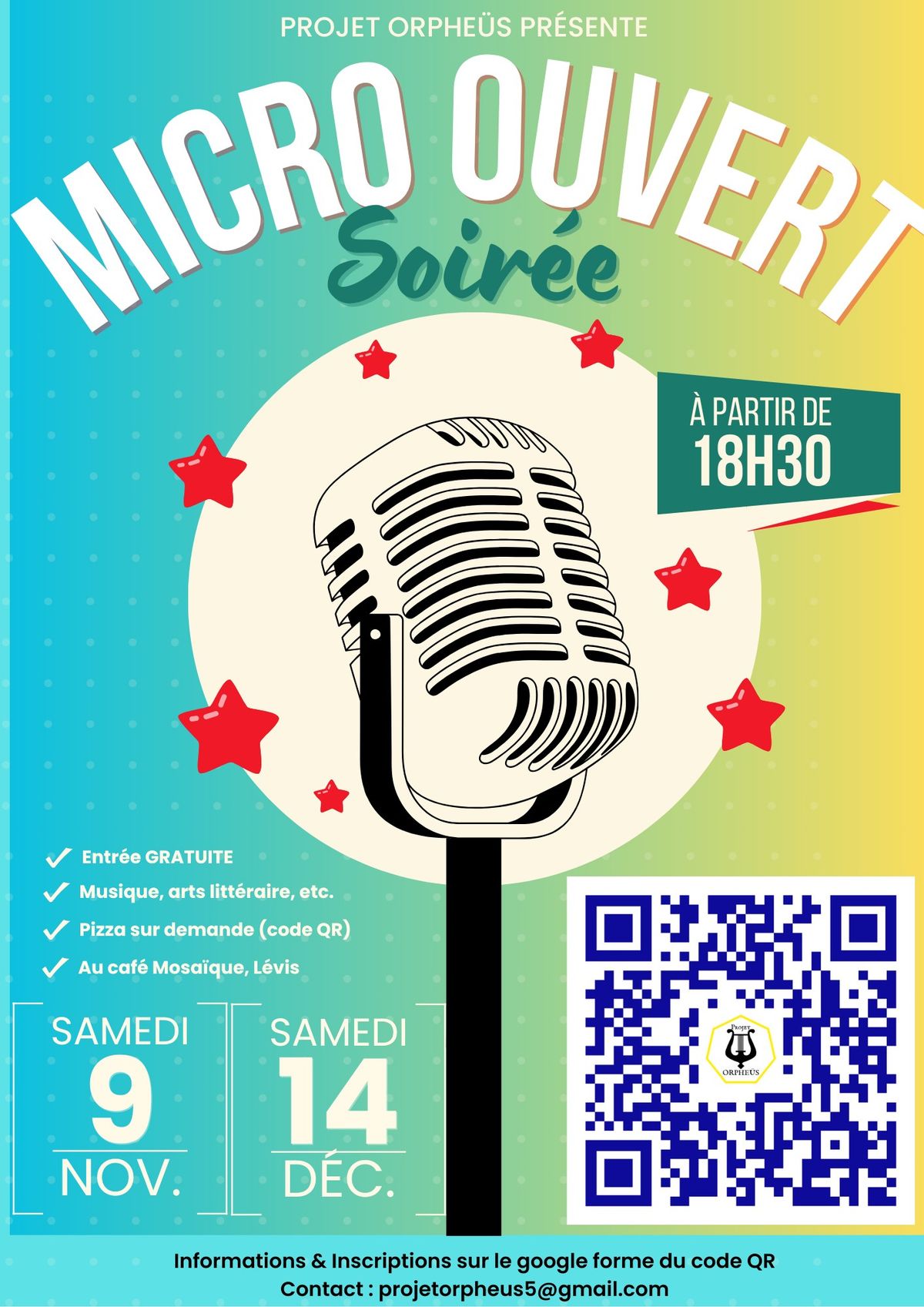 Micro ouvert [Musical et litt\u00e9raire]