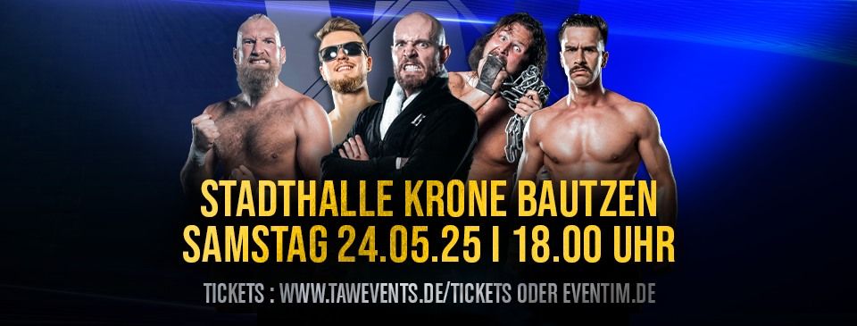 Wrestling live in Bautzen - Stadthalle Krone