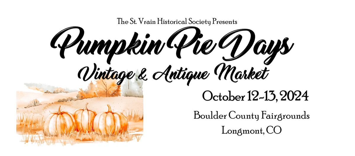 Pumpkin Pie Days Vintage & Antique Market