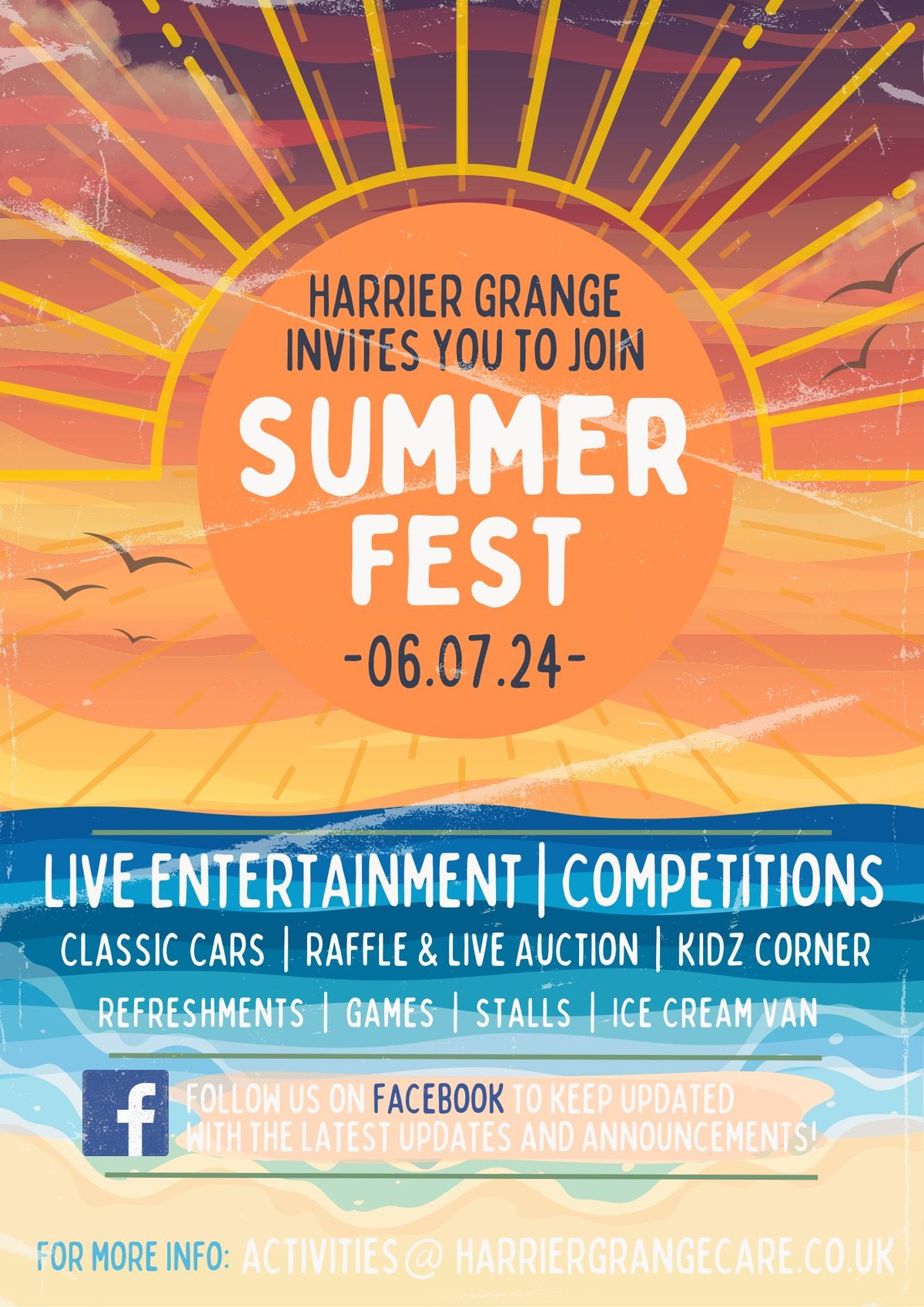 \ud83c\udf05 Harrier Grange Summer Fest \ud83c\udf05