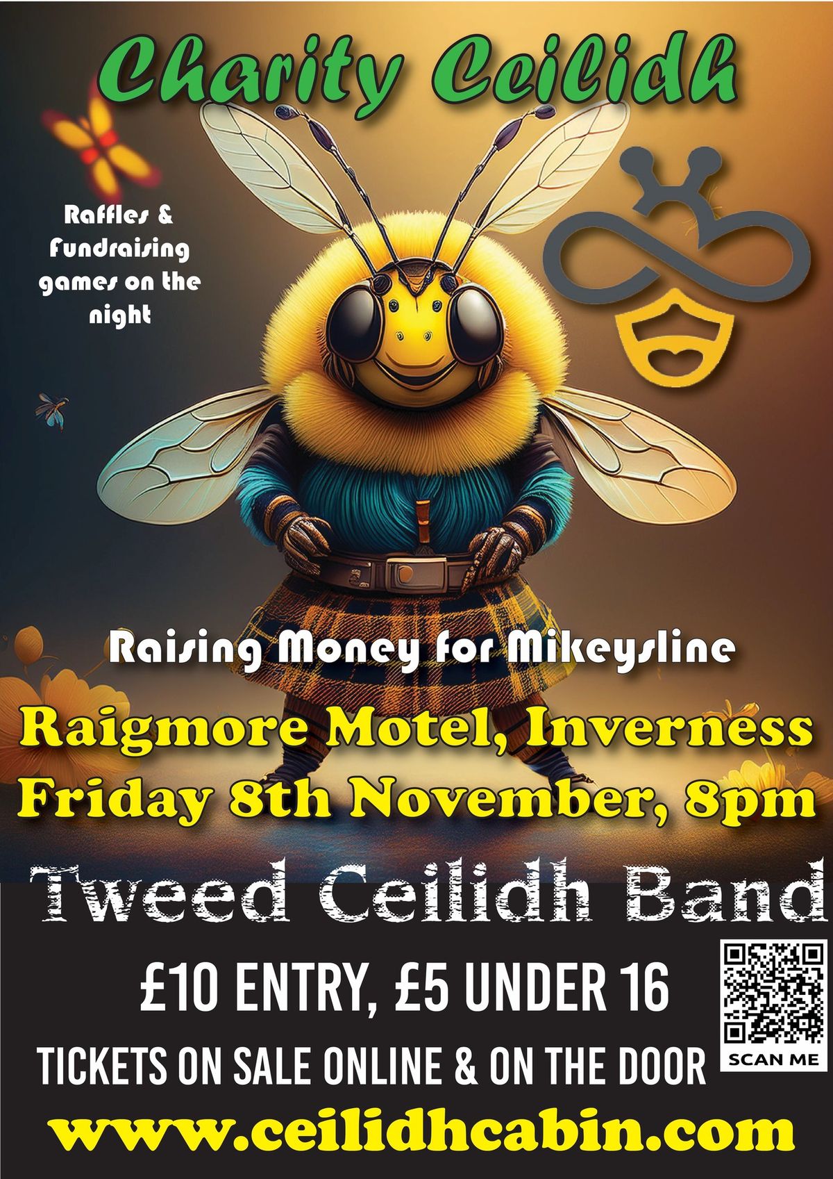 Charity ceilidh for mikeysline