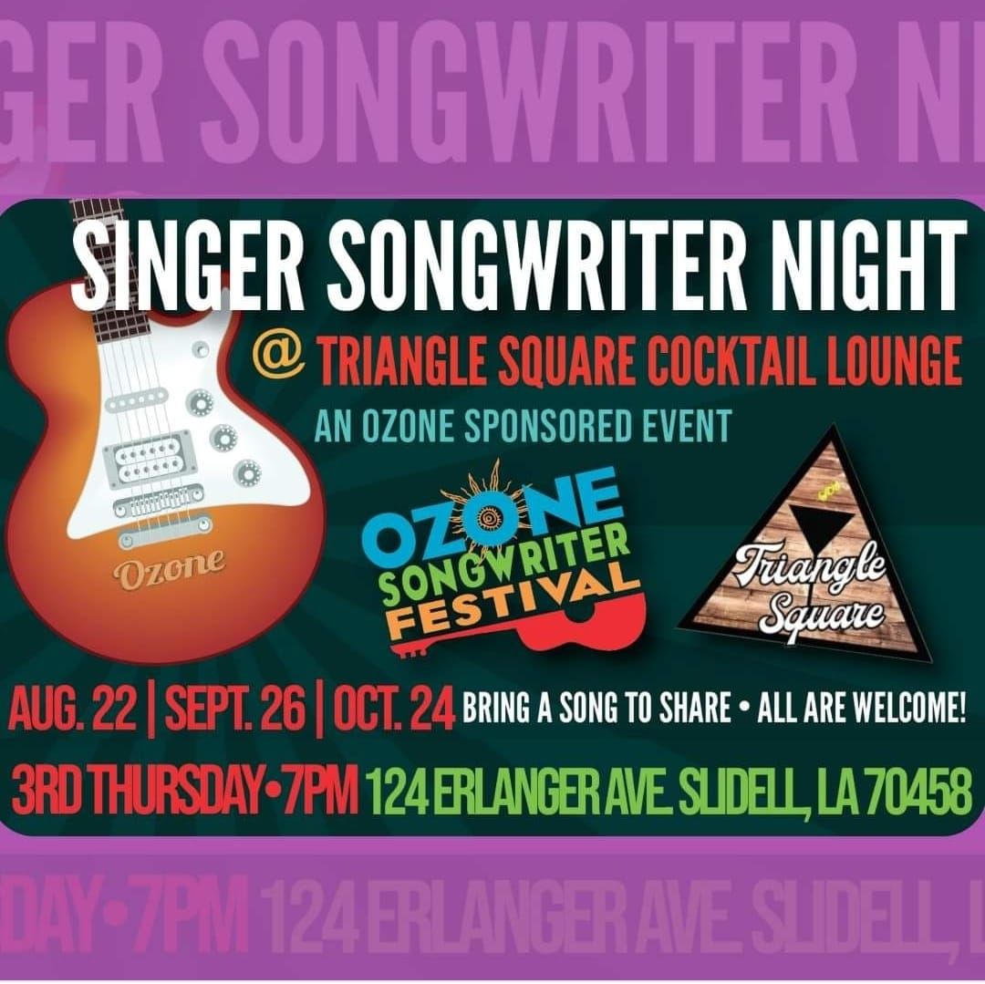 Ozone Songwriters fest!!! 4th Thursday of every mth. OPEN MIC!