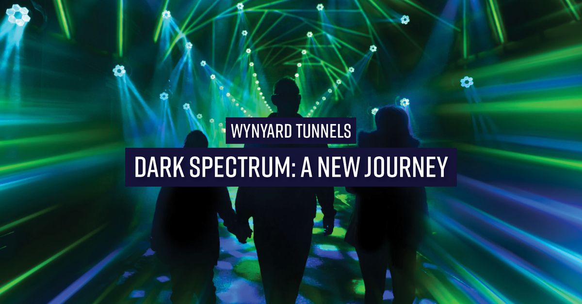 Vivid Sydney | Dark Spectrum: A New Journey in Wynyard Tunnels