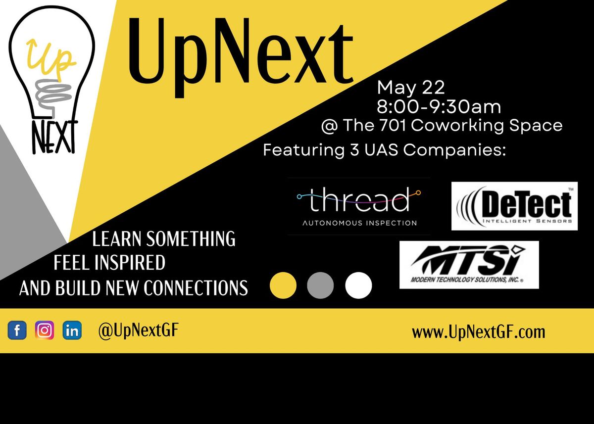 May UpNext (UAS focus Featuring Jim Higgins from Thread)