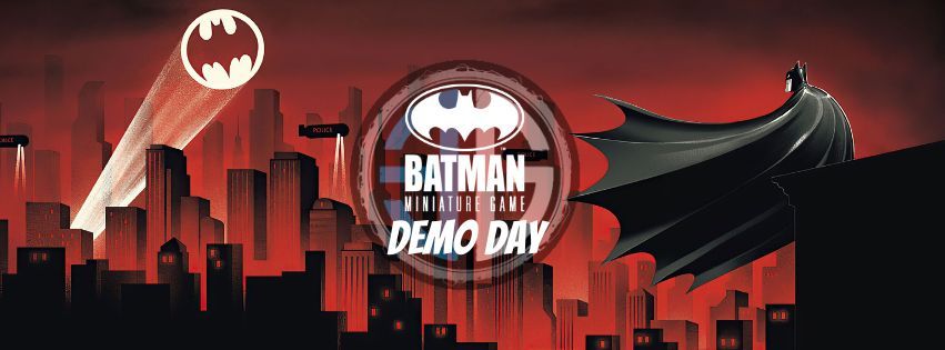 Batman Miniatures Game Demo Day