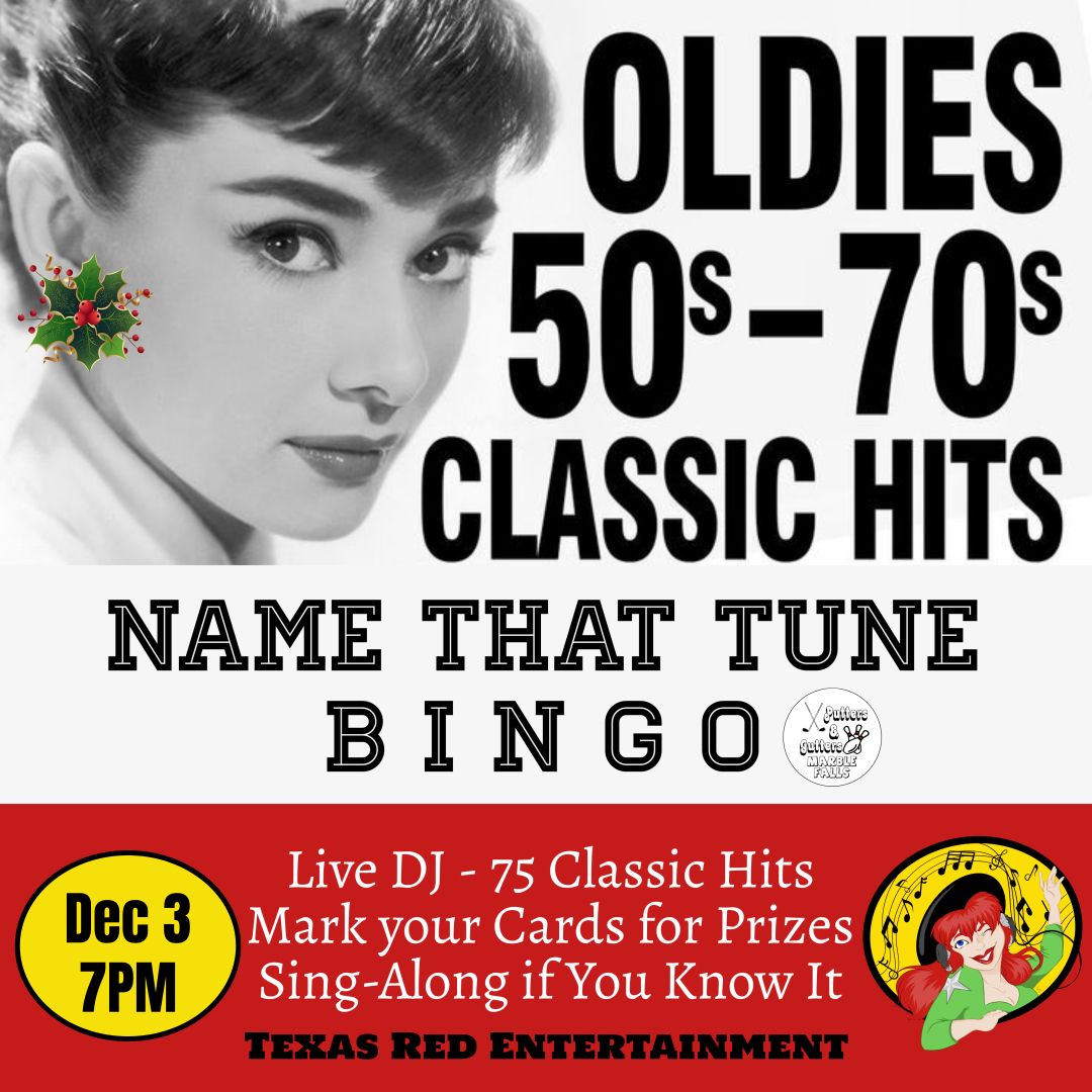 From The Vault- Name That Tune Bingo